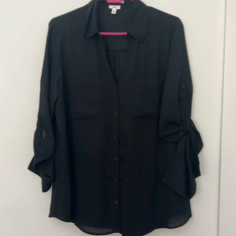 Express Portofino shirt size L no defects all buttons there